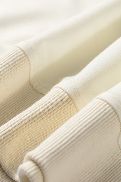 Sky Blue Polka Dot Print Crossed Seam Detail Oversize Tee